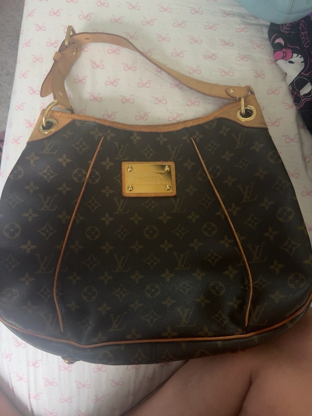 Louis Vuitton Brown Monogram Canvas galleria pm Bag